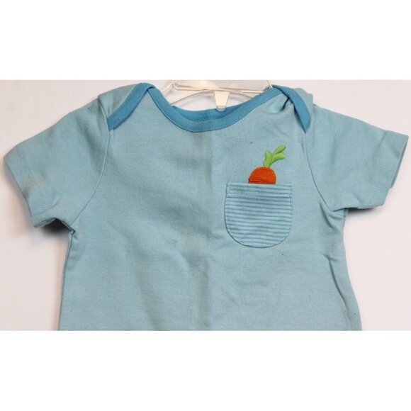 NEW 2014 Gymboree Baby Beaver 3-pc Layette Newborn 0-3 Sleeper Romper Beanie Hat - Picture 8 of 16